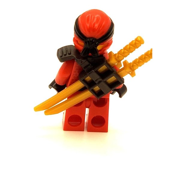 LEGO Minifigure Kai Sons of Garmadon  Ninjago Red Ninja W/ SWORD C0500 - Picture 2 of 2